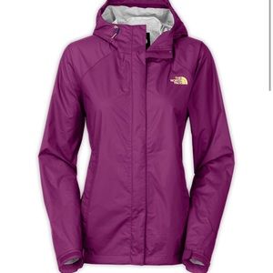 Purple NorthFace Rain Jacket L Gently Worn